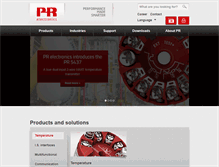 Tablet Screenshot of prelectronics.com