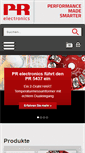 Mobile Screenshot of prelectronics.de